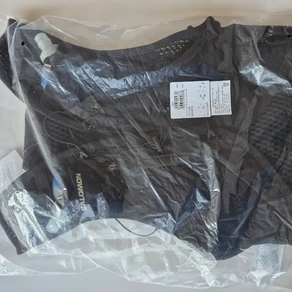 [BUNJANG] Salomon Active Skin 12 Running Vest Black / 살로몬  러닝조끼 검정