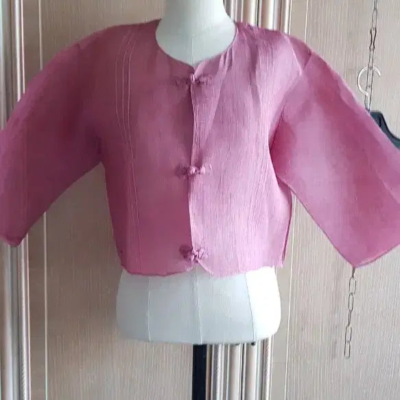 [BUNJANG] Ramie Short Top / 모시짧은상