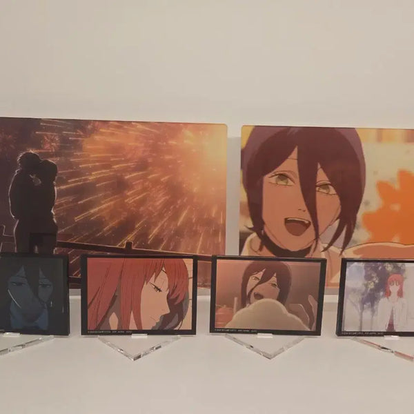 [BUNJANG] Chainsaw Man "The Chainsaw Man" Series Ichiban Kuji Mini Kuji Acrylic Stand B & D Prize Bundle Set / 체인소맨 레제편 제일복권 미니쿠지 B상 D상 일괄