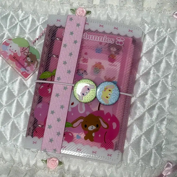 [BUNJANG] Sugar Bunnies 6-Ring A7 Diary Set / 슈가바니즈 6공 다이어리 A7 다꾸