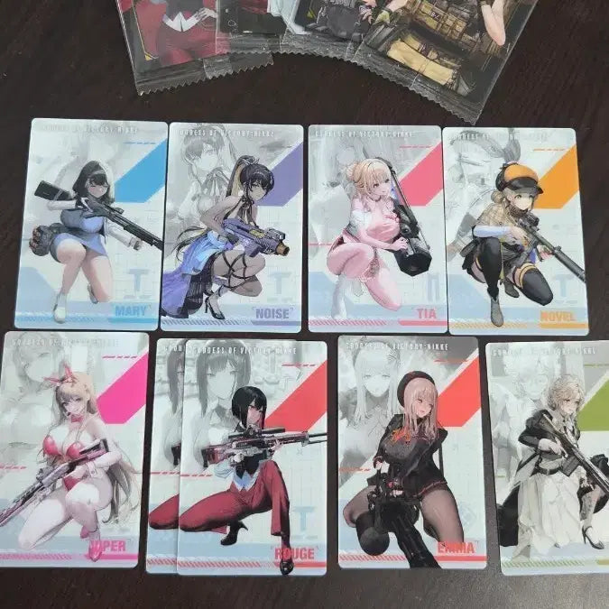 [BUNJANG] Nikke Metallic & Wafer Card Bundle / 니케 메탈릭, 웨하스 카드
