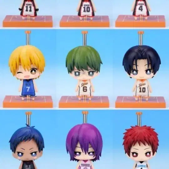 [BUNJANG] Kuroko's Basketball (Kuroko no Basket) One Coin Figures / 쿠농 쿠로바스 쿠로코의 농구 원코인 1Q, 4Q, 라겜 낱개판매합니다.