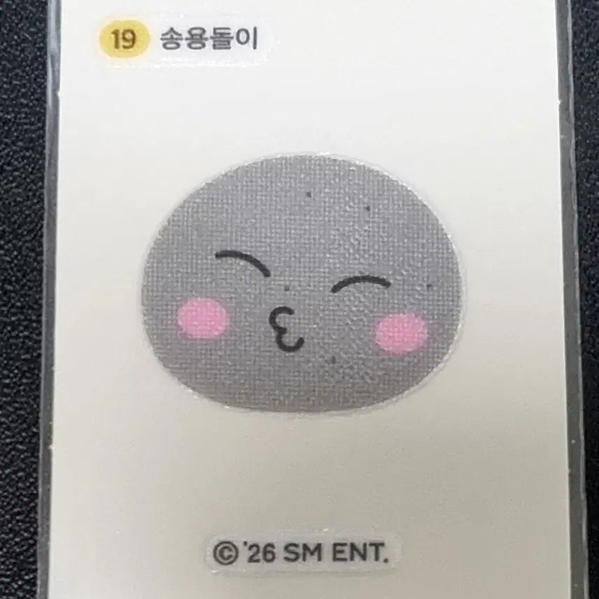 [BUNJANG] Little Friends 띠부씰 Songyongdori 19 Sticker / [리틀라이즈 띠부씰] 송용돌이 19 스티커/띠부실