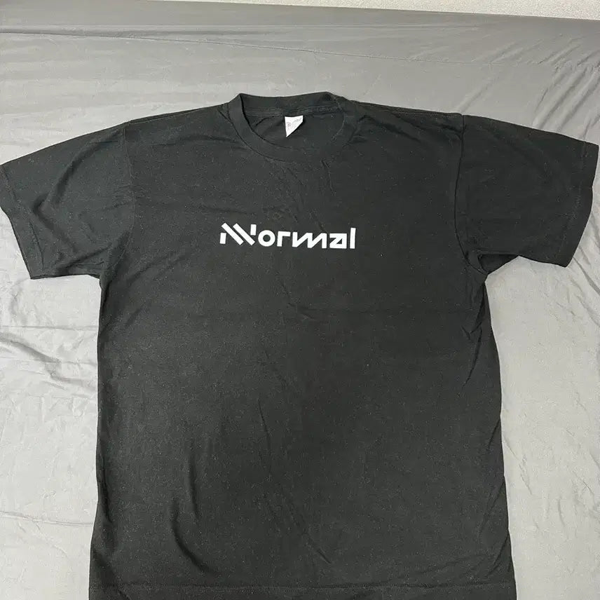 [BUNJANG] Normal Logo T-Shirt (L Size) / 1회착) 노말 로고 반팔티 L사이즈