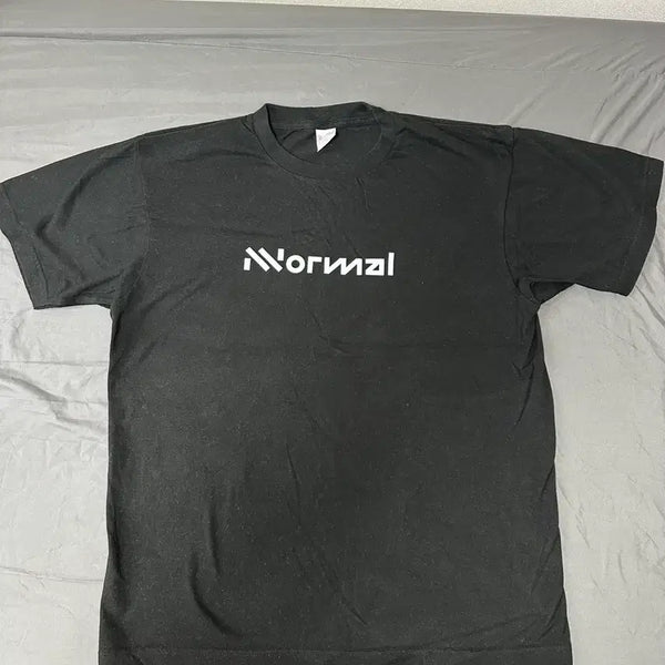 [BUNJANG] Normal Logo T-Shirt (L Size) / 1회착) 노말 로고 반팔티 L사이즈