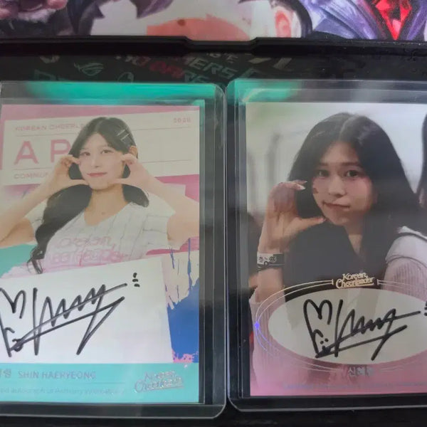 [BUNJANG] Shin Hye-ryeong Cheerleader Autographed Card / 신혜령 치어리더 오토 / 사복오토