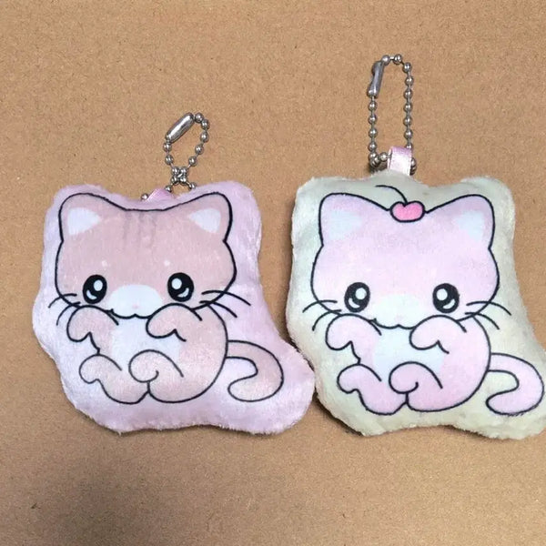 [BUNJANG] Poeticco Cat Cushion Keyring Bundle Set / 포에티코 쿠션키링 인형일괄 다꾸 가방 고양이 키링