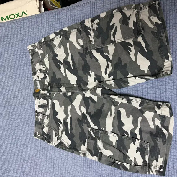[BUNJANG] Carhartt Rugged Cargo Camo Shorts 34 / 칼하트 카모 반바지 34 carhartt rugged cargo camo