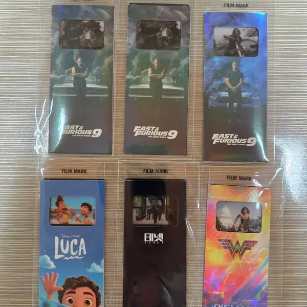 [BUNJANG] CGV Old Film Mark Collection / CGV 구형 필큼마크