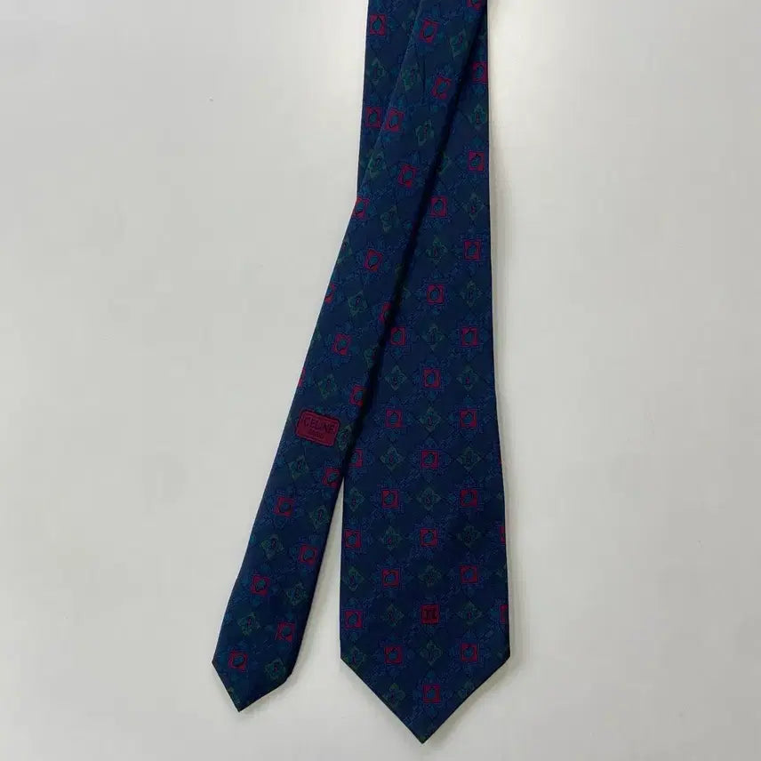 [BUNJANG] Celine Simple Logo Silk Necktie 8.3cm / 셀린느(celine) 명품 정품 심플로고 넥타이 8.3cm