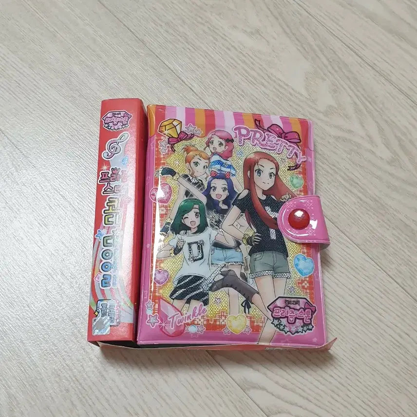 [BUNJANG] Vintage Prismstone Six-Ring Diary with Stickers / 고전 프리즘스톤 육공 다이어리