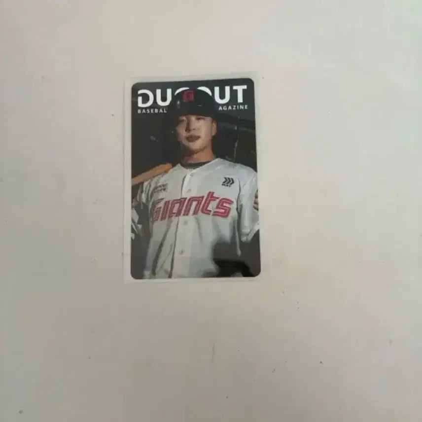 [BUNJANG] Dugout Magazine Lee Ho-jun Photocard / 덕아웃 매거진 이호준 포토카드