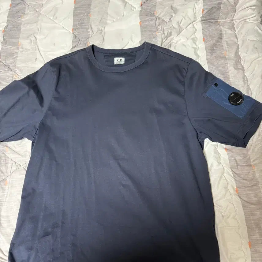 [BUNJANG] CP Company Lens T-Shirt Navy L / CP 컴퍼니 렌즈반팔 네이비 L