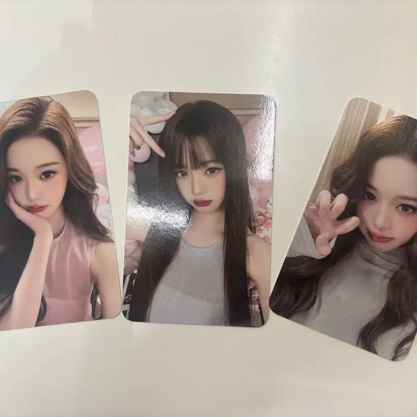 [BUNJANG] IVE Jang Wonyoung Dyson Photocard Set (3ea, Sealed) / 장원영 다이슨 포토카드 3장(미개봉)