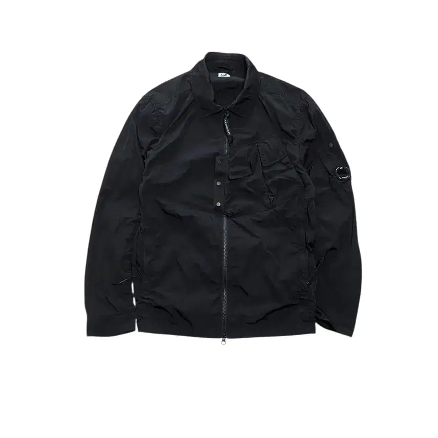 [BUNJANG] CP Company Nylon Pocket Shirt Jacket Black M / CP 컴퍼니 나일론 포켓셔츠 자켓 블랙 M