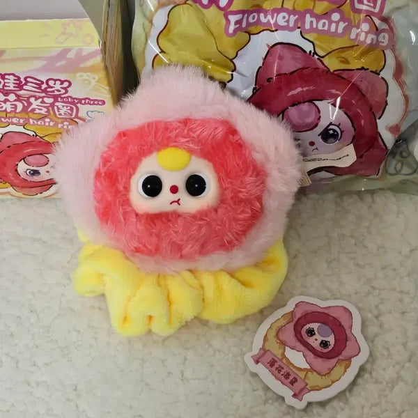 [BUNJANG] Baby Three Hair Tie Scrunchie / 미사용) 베이비쓰리 머리끈 헤어곱창