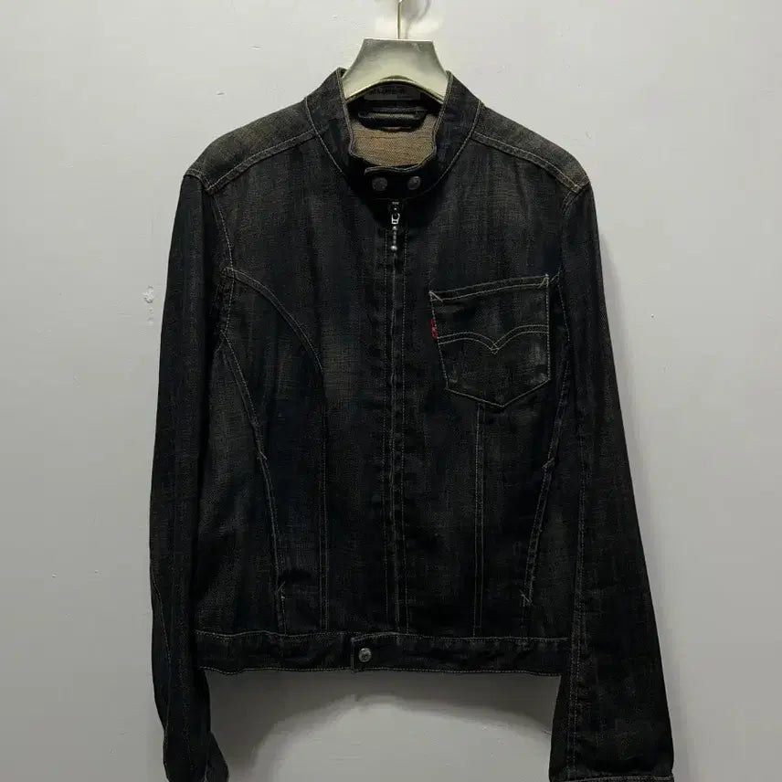 [BUNJANG] Levi's Denim Rider Jacket M / 리바이스 청자켓 데님 라이더자켓 M
