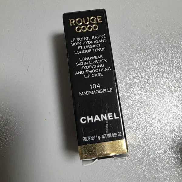 [BUNJANG] Chanel Rouge Coco 104 Mademoiselle Satin Lipstick / 새상품 샤넬 루쥬 코코 104 마드모아젤 립스틱