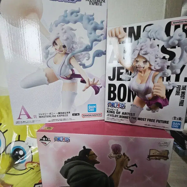 [BUNJANG] One Piece Bonney & Kuma 3-Figure Set / 원피스 보니 쿠마 피규어 3종 세트