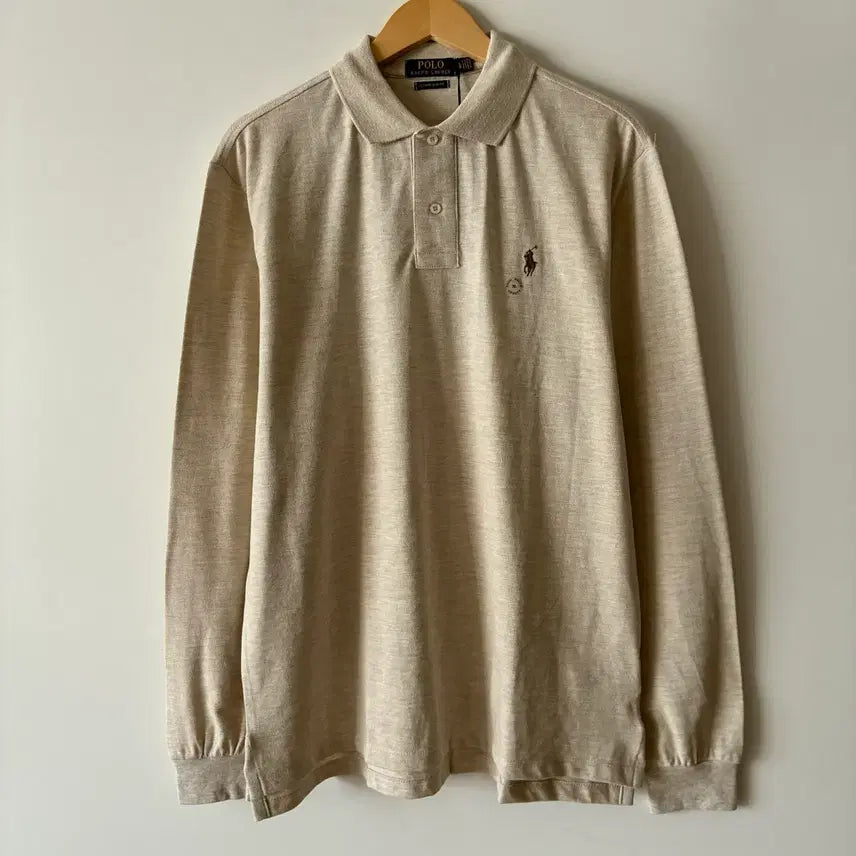 [BUNJANG] Polo Ralph Lauren Long Sleeve Collar T-Shirt / 폴로 랄프로렌 긴팔 카라 티