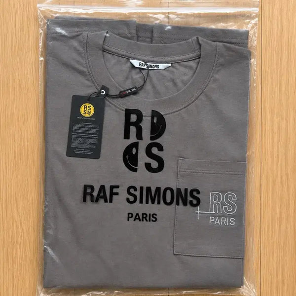 [BUNJANG] Raf Simons RS Logo Pocket T-Shirt / 라프 시몬스 RS 로고 주머니 반팔 (새상품)