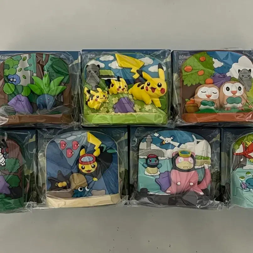 [BUNJANG] Pokemon Jeju Edition Magnet Set (4 Types) / 포켓몬 마그넷 제주 에디션 전종 일괄