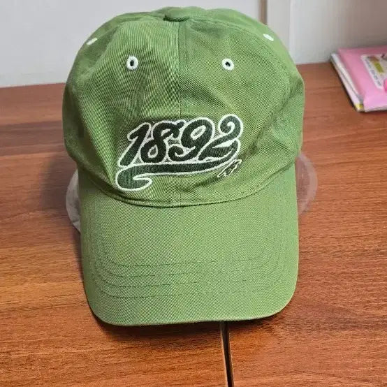 [BUNJANG] Abercrombie & Fitch 1892 Lettering Vintage Ball Cap (Green) / 아베크롬비] Y2K 올드스쿨 1892 레터링 빈티지 볼캡 (그린)