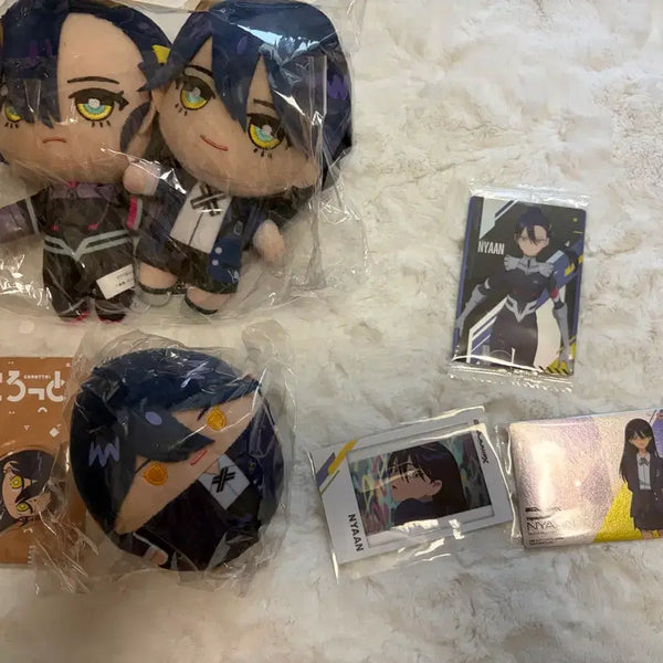 [BUNJANG] Gundam Zaku-Axe Nyan Goods Bundle Set / 건담 지쿠악스 냐안 굿즈 누이 카드 코롯토 일괄