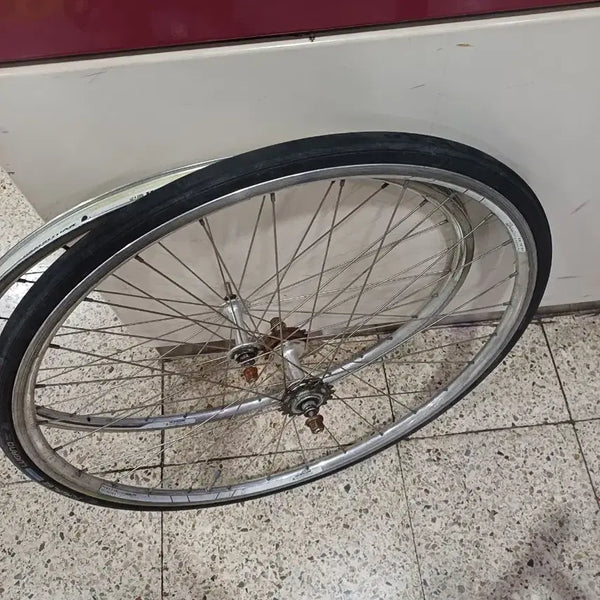 [BUNJANG] Novatech Silver Front Wheel / 노바텍 실버 프론트
