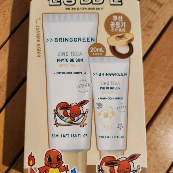 [BUNJANG] Bring Green Calming BB Sun Zinc-Teca Phyto BB Sun Special Set / 브링그린 올리브영 진정 BB 썬 징크테카 파이토 BB 썬