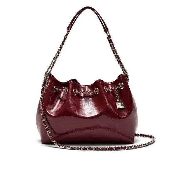 [BUNJANG] Dimibag Burgundy Red / 카디널 레드 디미백 버건디 레드