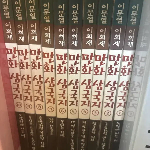 [BUNJANG] Lee Moon-yeol & Lee Hee-jae's The Three Kingdoms Complete Set / 이문열 이희재 만화 삼국지 전권