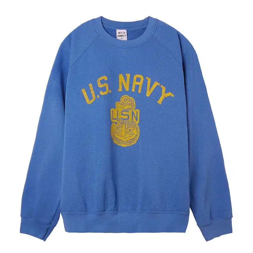 [BUNJANG] Wild Donkey U.S. Navy Sweatshirt L / 와일드동키 스웻 맨투맨 L