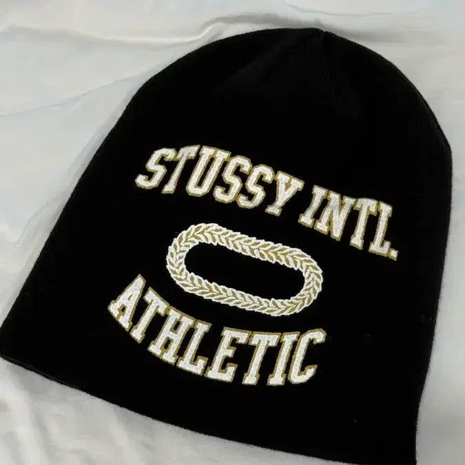 [BUNJANG] Stussy Skullcap International Athletics Beanie Black / 스투시 비니