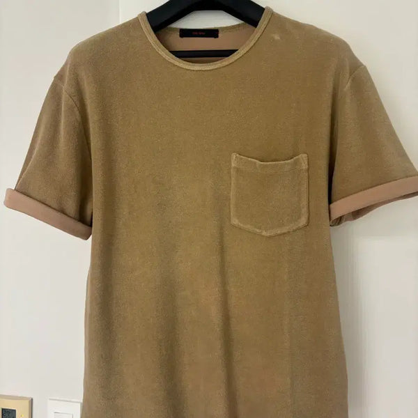[BUNJANG] THE GIGI Beige Pocket Short-Sleeve T-Shirt / THE GIGI 더 지지 베이지 포켓 반팔티