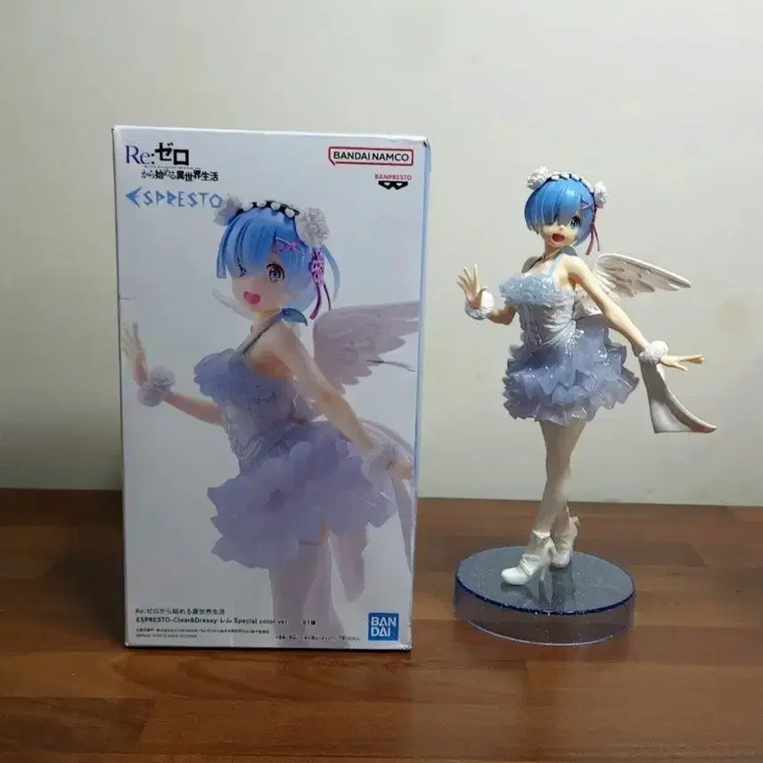 [BUNJANG] Re:Zero - Starting Life in Another World Rem Angel Figure (Special Color Version) / [상자O] 리 제로부터 시작하는 이세계 생활 리제로 렘 천사 피규어