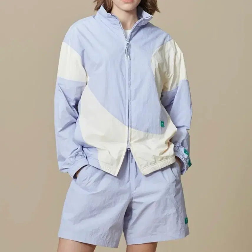 [BUNJANG] BBC Earth Lightweight Woven Windbreaker Lilac Size 100 / BBC earth 경량 우븐 바람막이, 라일락 100사이즈