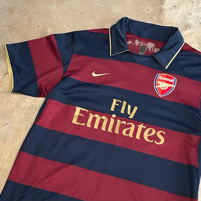 [BUNJANG] Nike Arsenal 07/08 Away Short Sleeve Jersey Size 105 / 105 나이키 아스날 07/08 어웨이 반팔 배색 져지