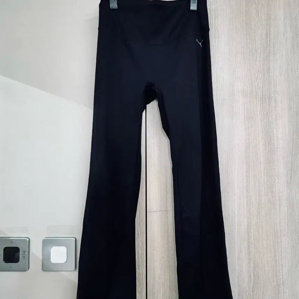 [BUNJANG] Puma Women's Bootcut Training Pants Black / PUMA 푸마 부츠컷 트레이닝 팬츠 블랙