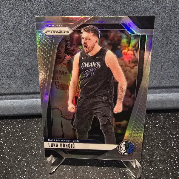 [BUNJANG] Luka Dončić Dallas Mavericks Player Card (Silver/Prism) / NBA 루카 돈치치 댈러스 선수 카드(실버/프리즘)