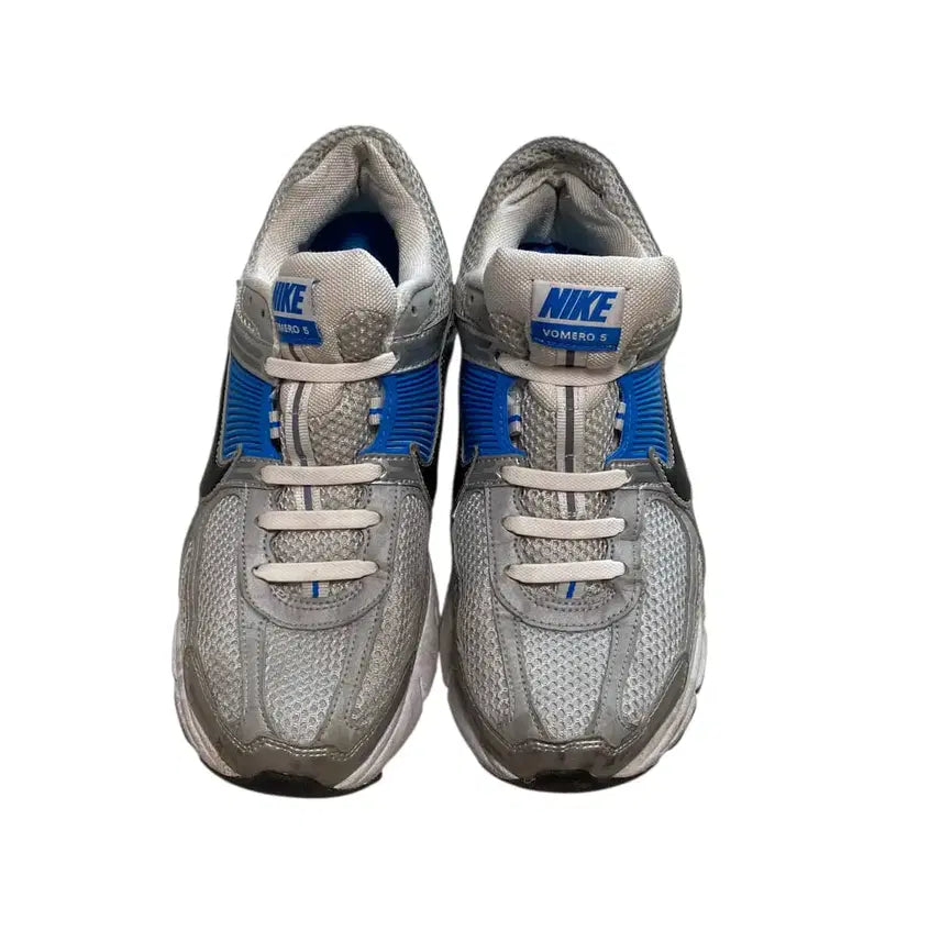 [BUNJANG] Nike Zoom Vomero 5 Metallic Silver Blue Shoes (Size 270) / 나이키 줌 보메로5 메탈릭실버 블루 270
