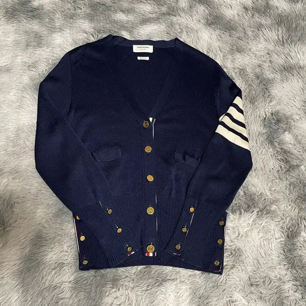 [BUNJANG] Thom Browne Milano Stitch Cardigan Gold Button Women's Size 38 / [여성/38size] 톰브라운 밀라노스티치 가디건 금장