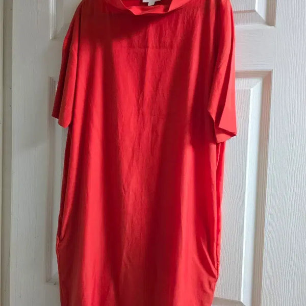 [BUNJANG] COS Orange Midi Dress / COS 코스 오렌지색 원피스