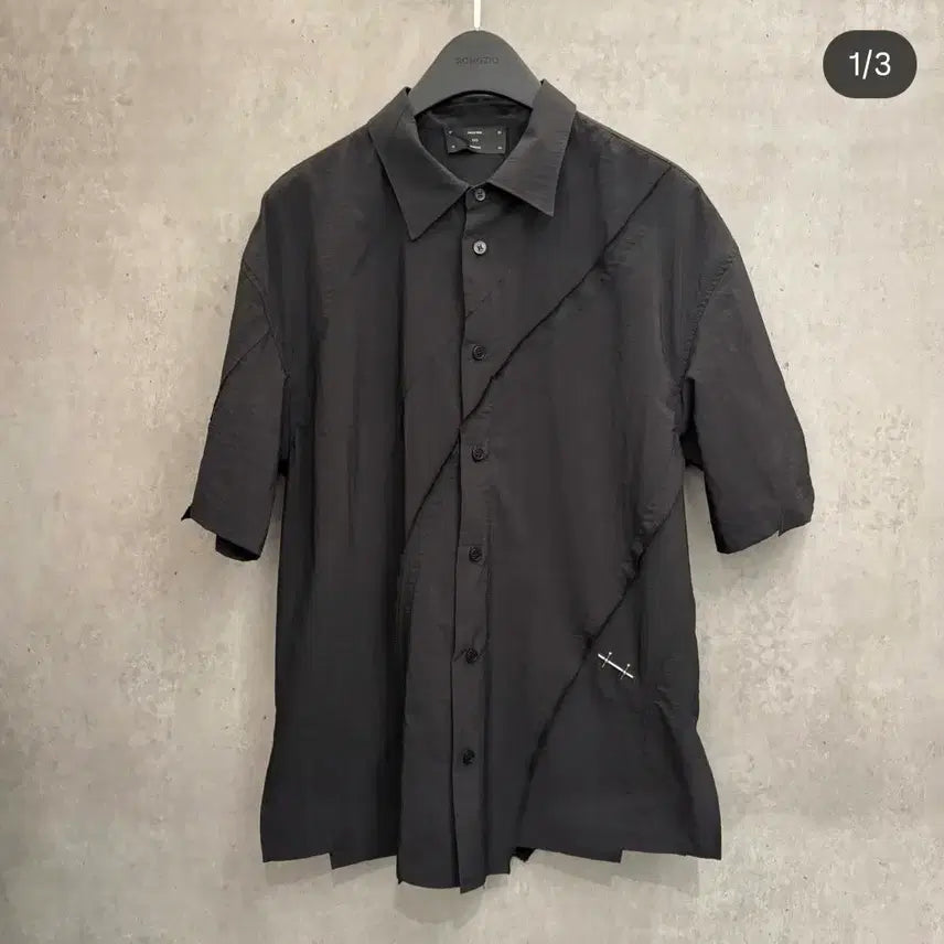[BUNJANG] Songzio Elliott Emiel Descent Half Shirt / 송지오 엘리엇에밀 디센트 하프 셔츠