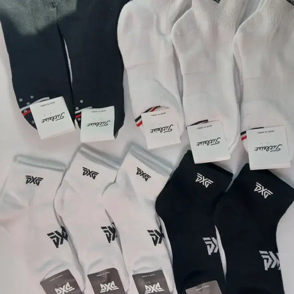 [BUNJANG] Thick Golf Socks 6-Pair Bundle / 두툼한 골프양말 아무거나 6켤레