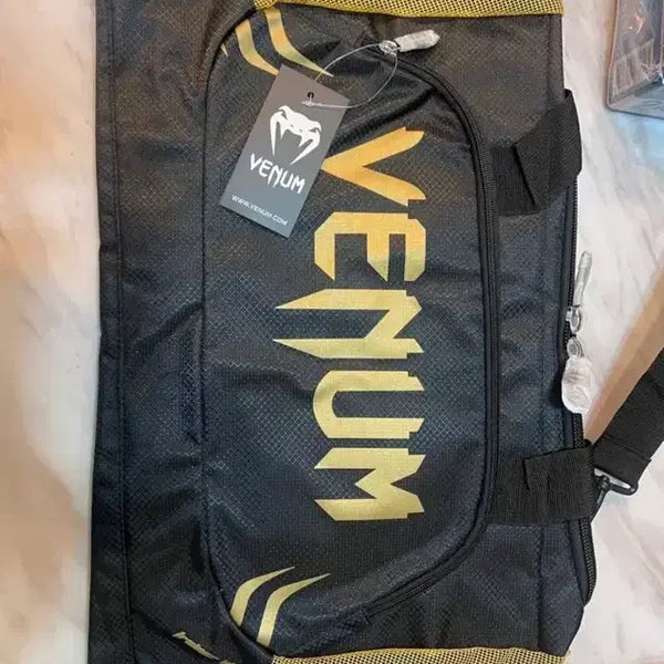 [BUNJANG] Venum Trainer Lite Bag Black Gold / 베넘 트레이너라이트백 블랙골드 새제품