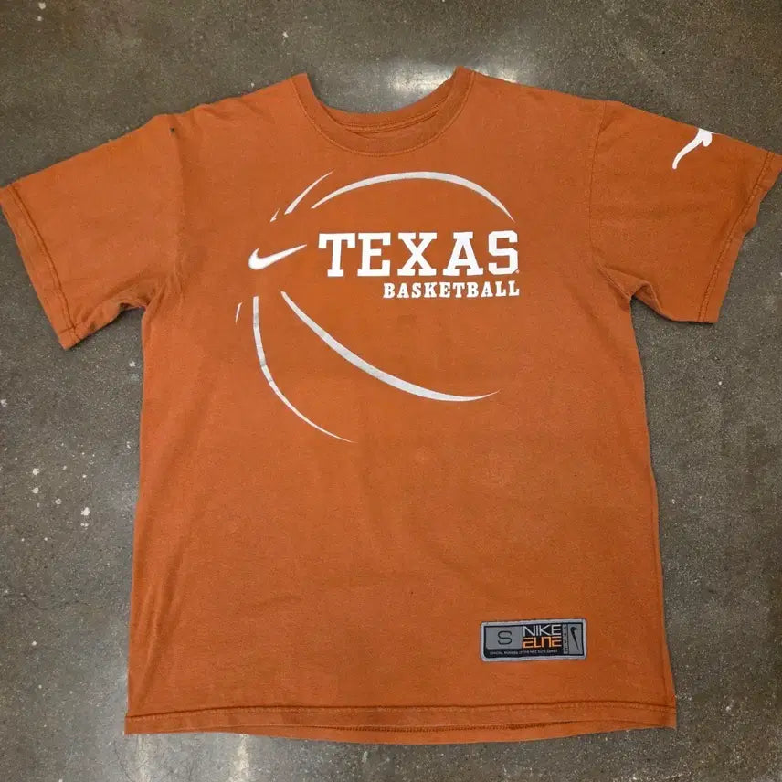 [BUNJANG] Nike Elite Texas Longhorns Basketball Team Training T-Shirt / 나이키 엘리트 텍사스 롱혼스 농구 팀 티셔츠