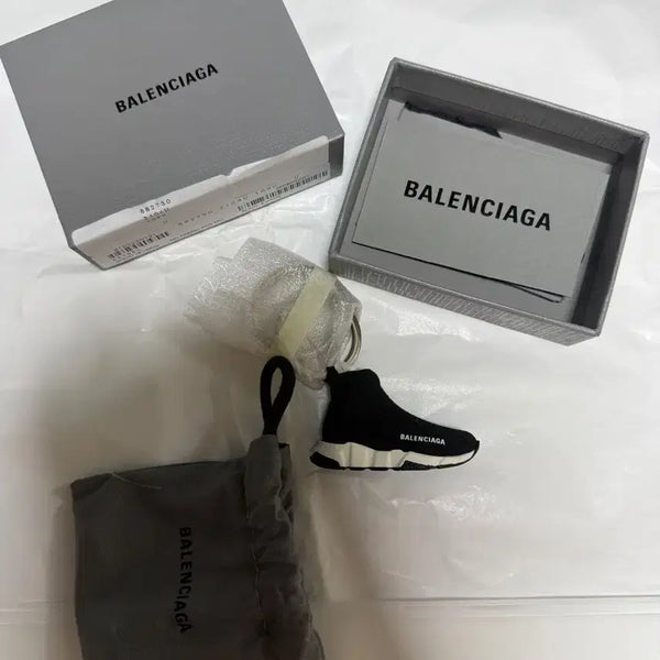 [BUNJANG] Balenciaga Speed Trainer Keychain Black / 새상품 발렌시아가 스피드러너 키링 블랙