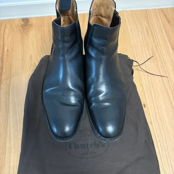 [BUNJANG] Church's Chelsea Boots Black / 처치스 첼시 부츠 블랙(275)