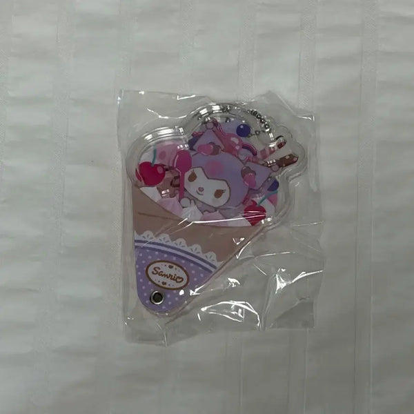 [BUNJANG] Sanrio Kuromi Parfait Acrylic Shaker Keyring / 산리오 쿠로미 파르페 아크릴 쉐이커 키링